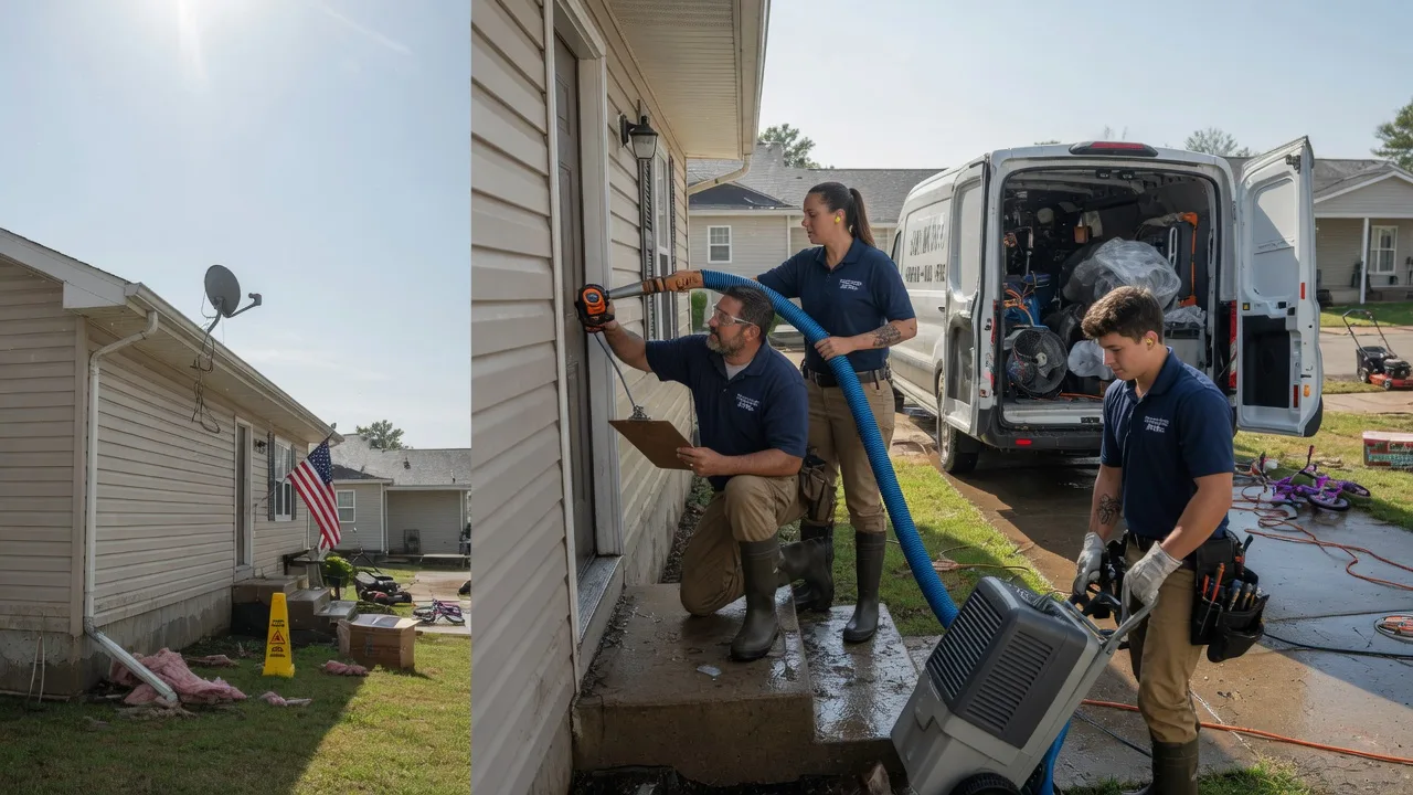 Ceiling Water Damage Restoration in Hebron, KY near me